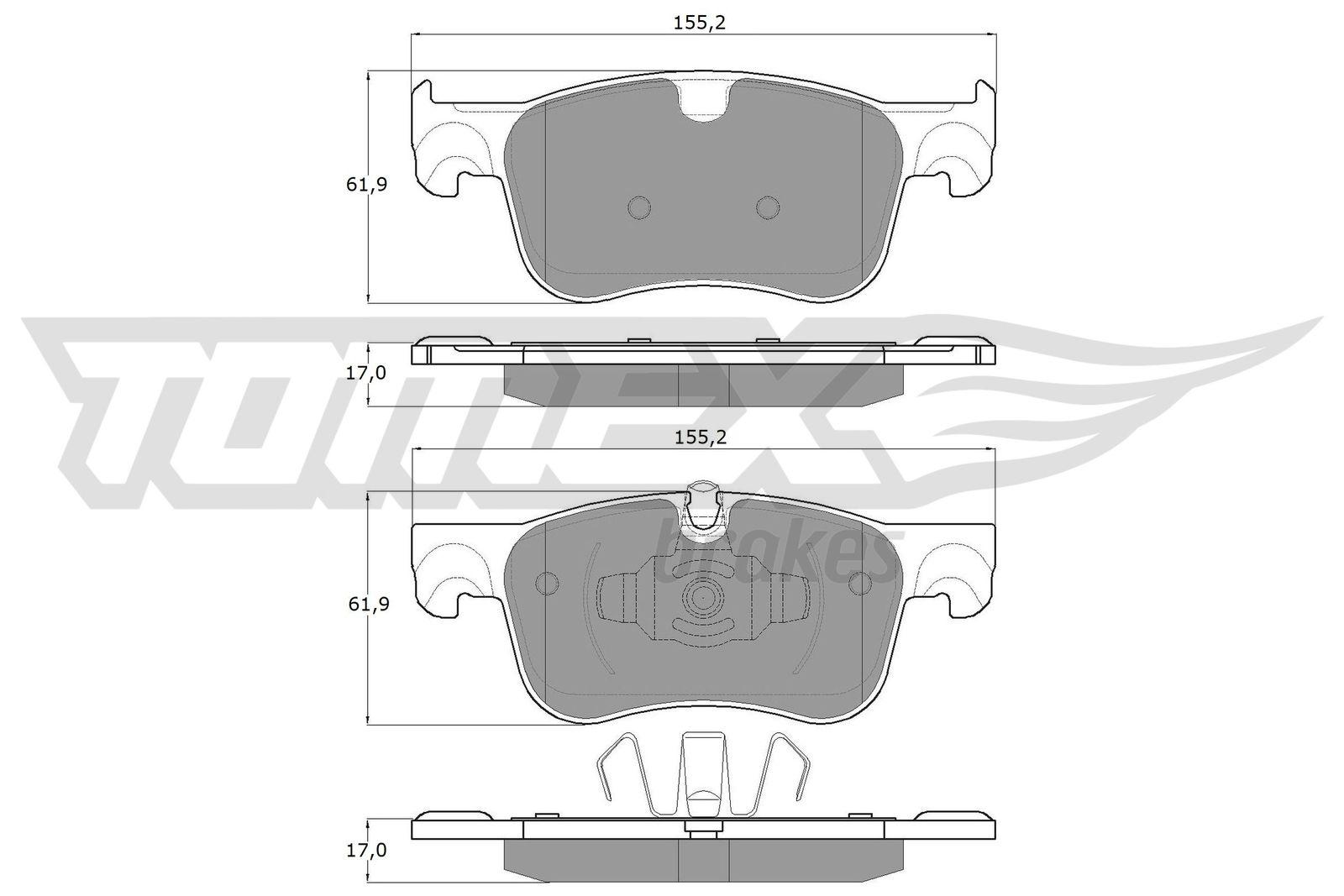 TOMEX Brakes TX 18-35 Sada...